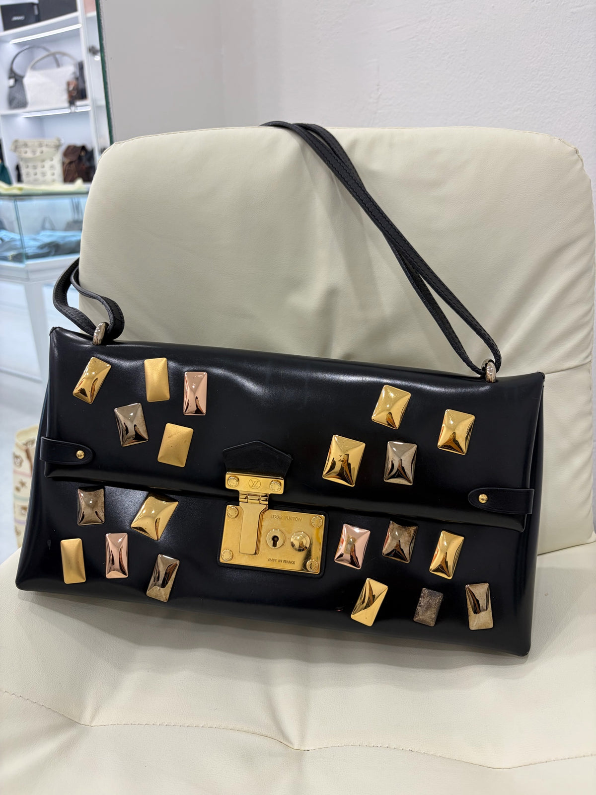 Louis Vuitton Studded Runway Bag