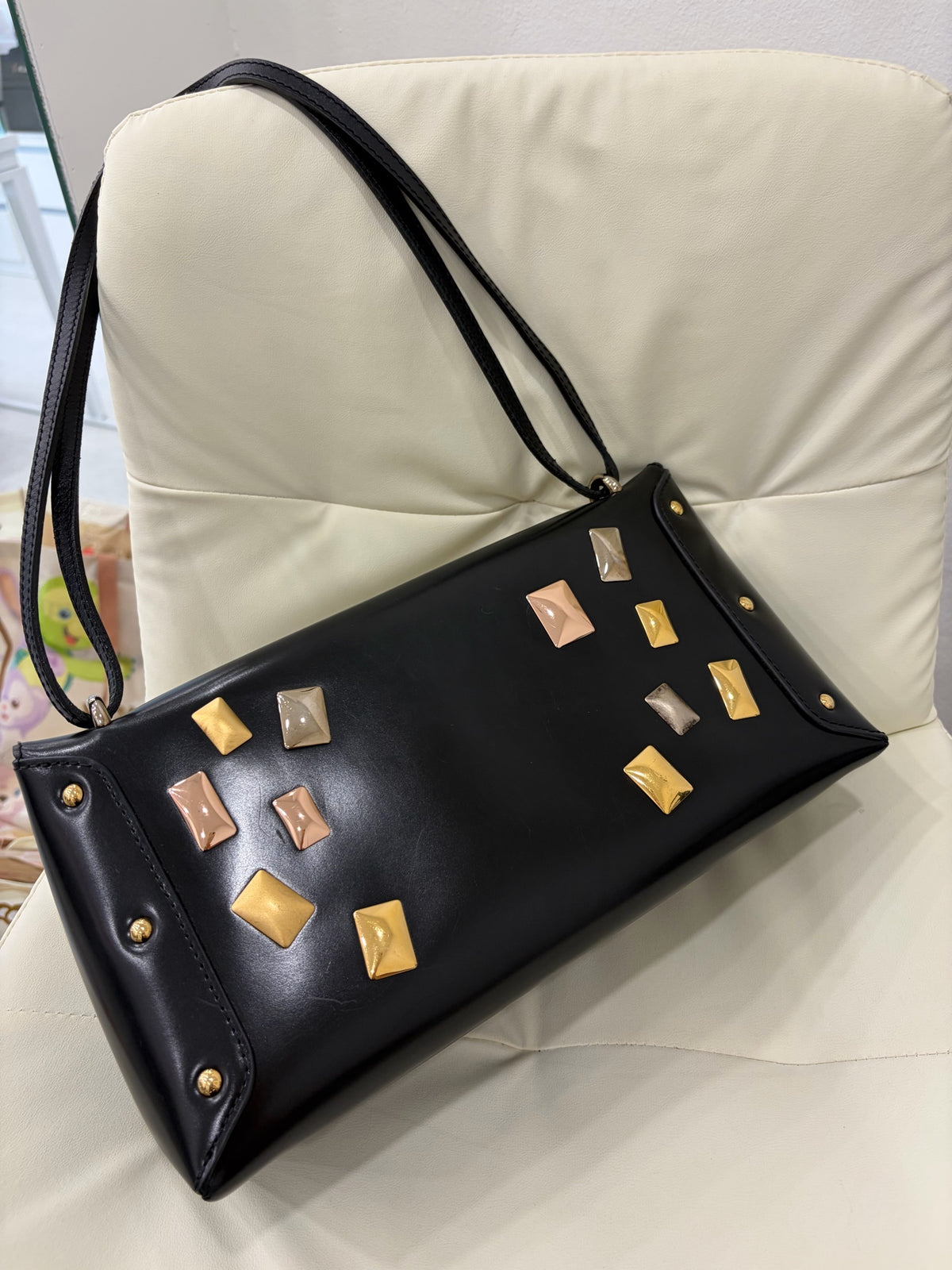Louis Vuitton Studded Runway Bag