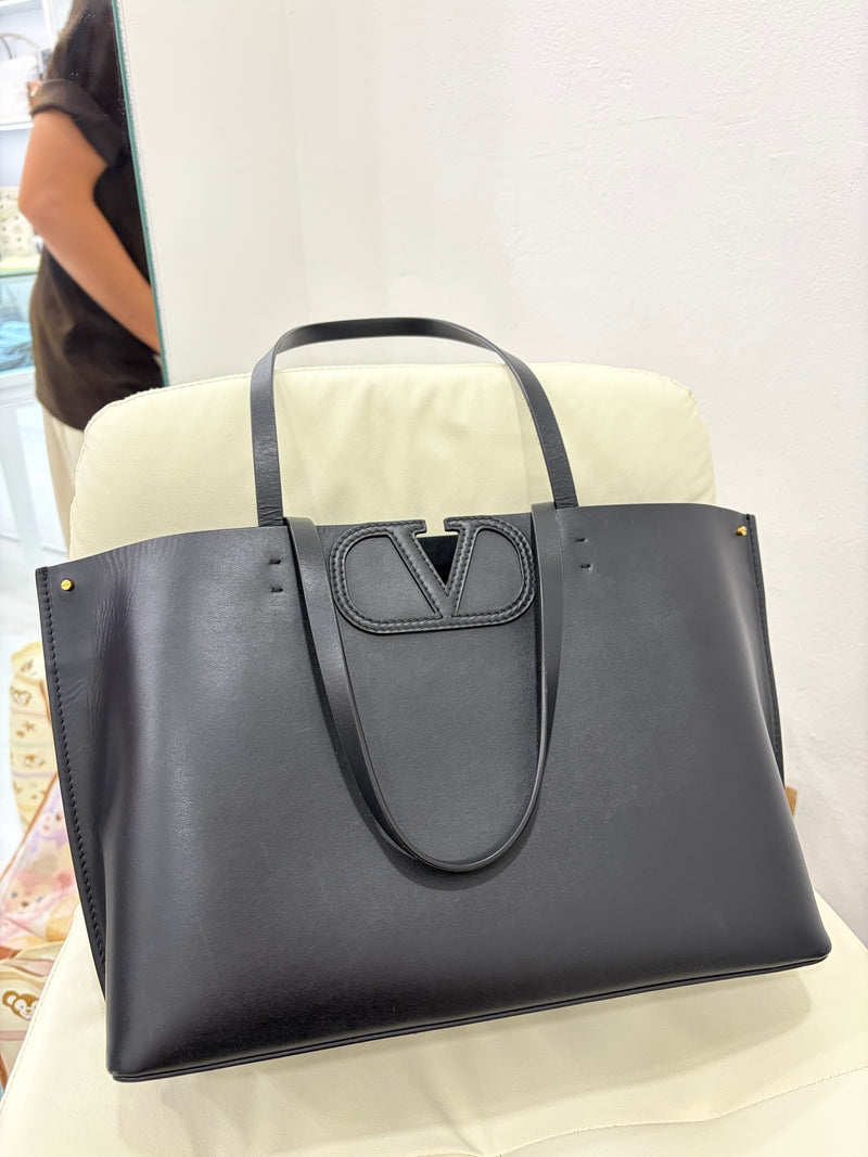 Valentino Black Tote Bag