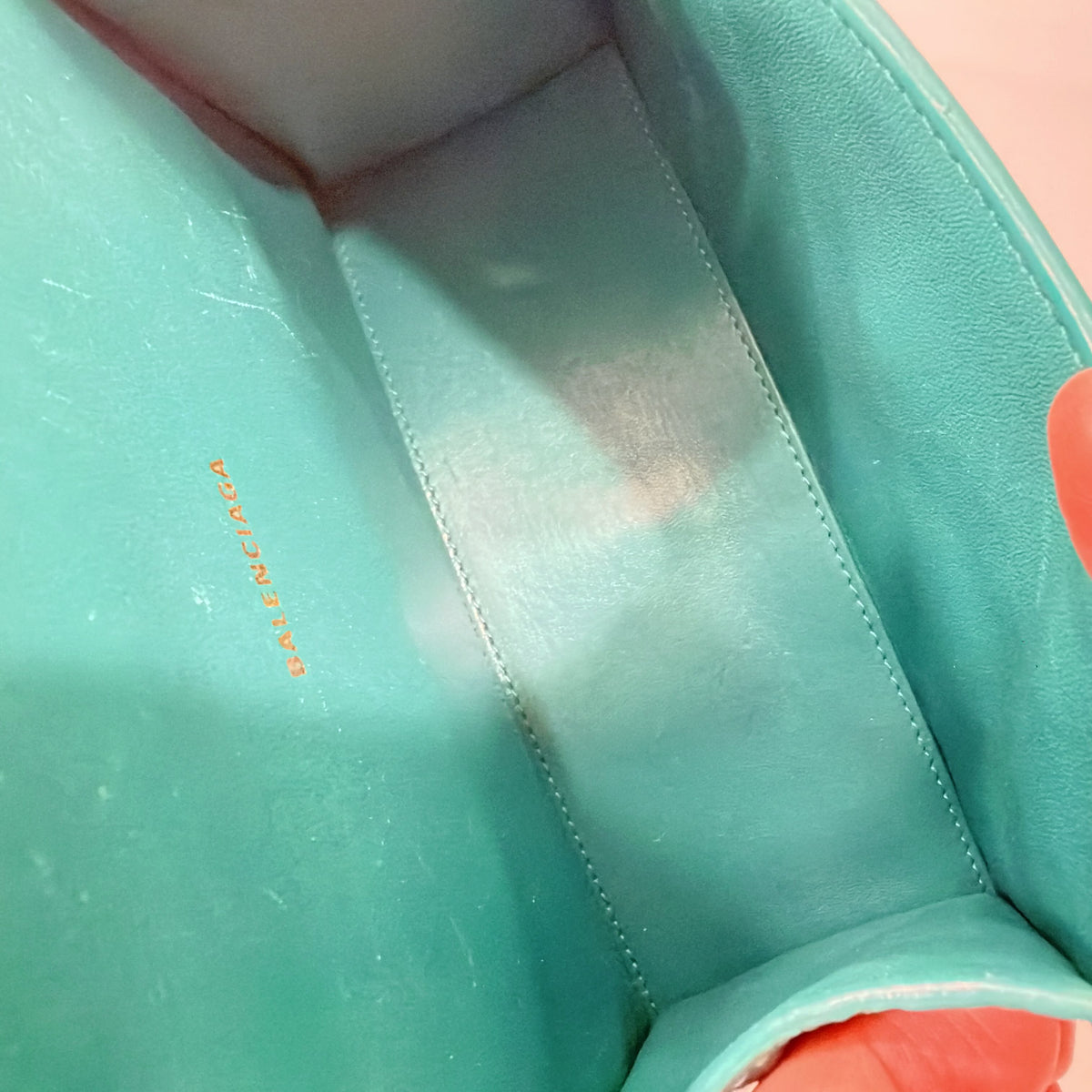 Balenciaga Hourglass XS, Lake Blue
