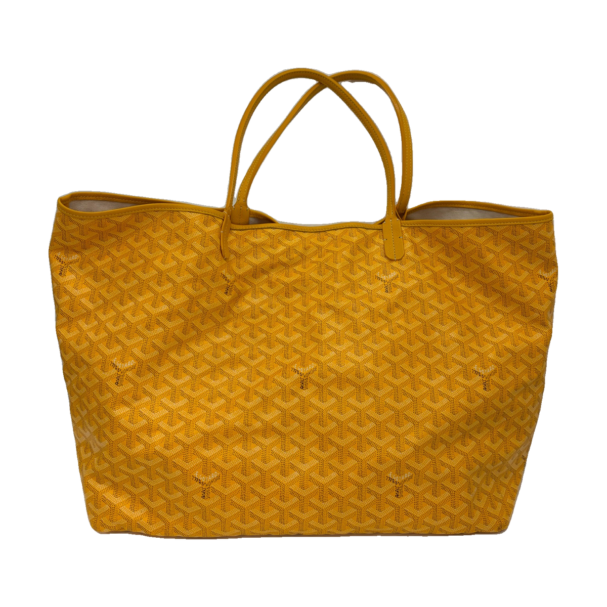 Goyard Yellow Tote Bag, 2018