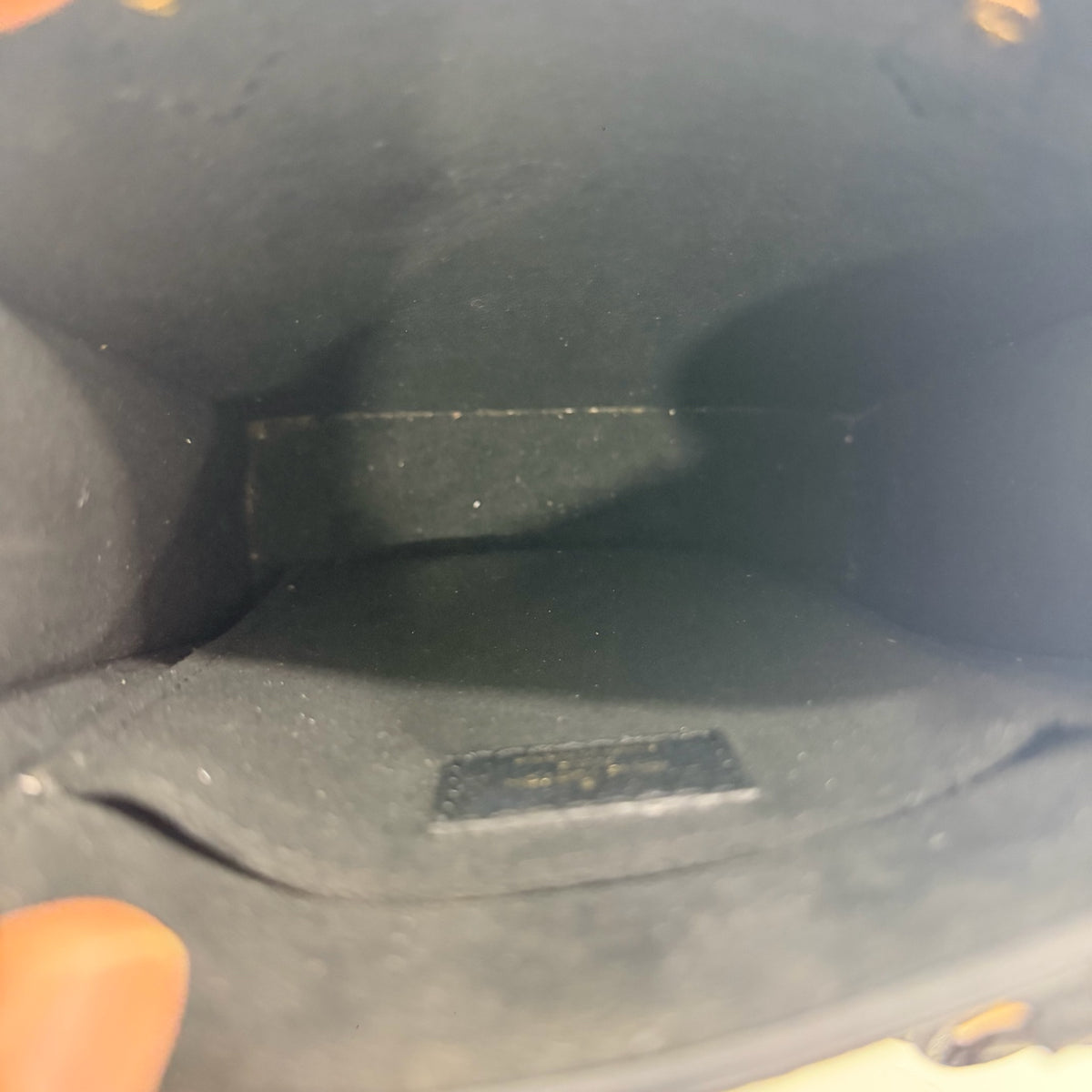 Louis Vuitton Black Crossbody Tote, Microchip Version
