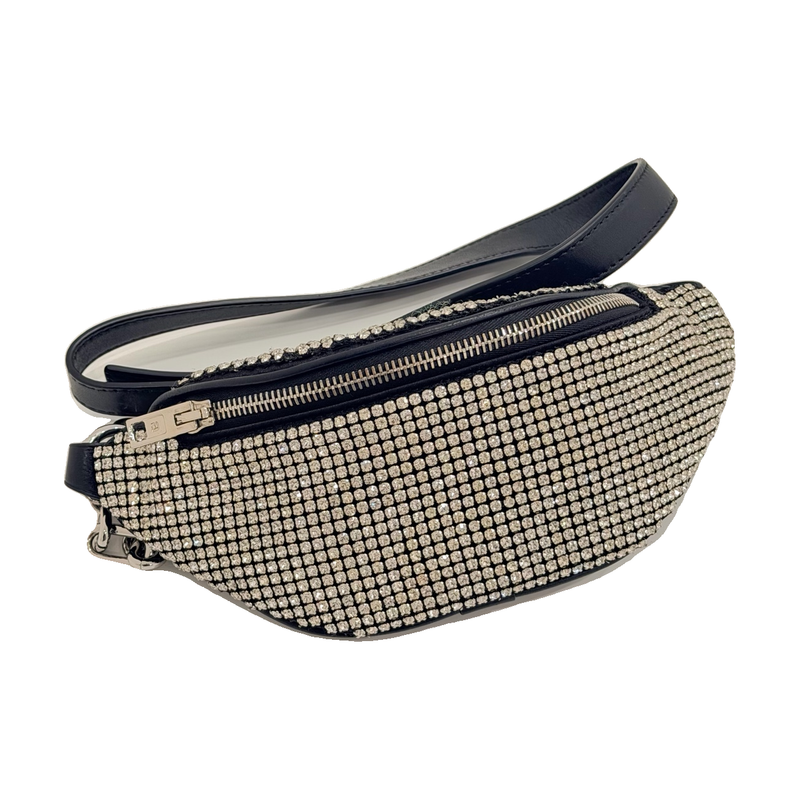 Alexander Wang Crystal-Embellished Belt Bag