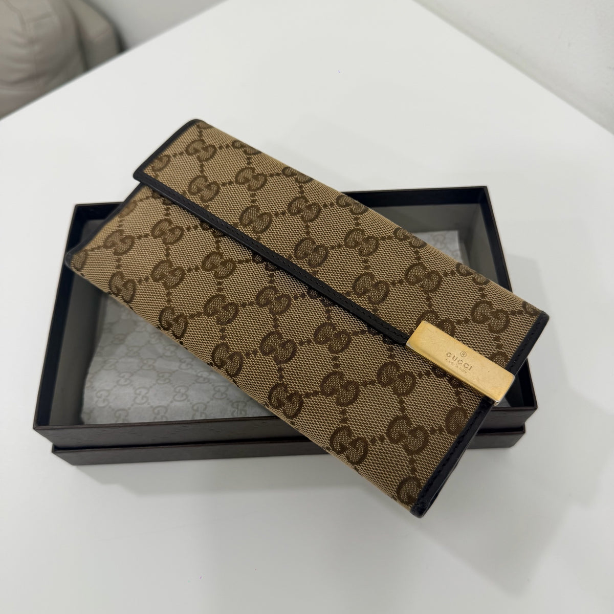 Gucci GG Monogram Wallet
