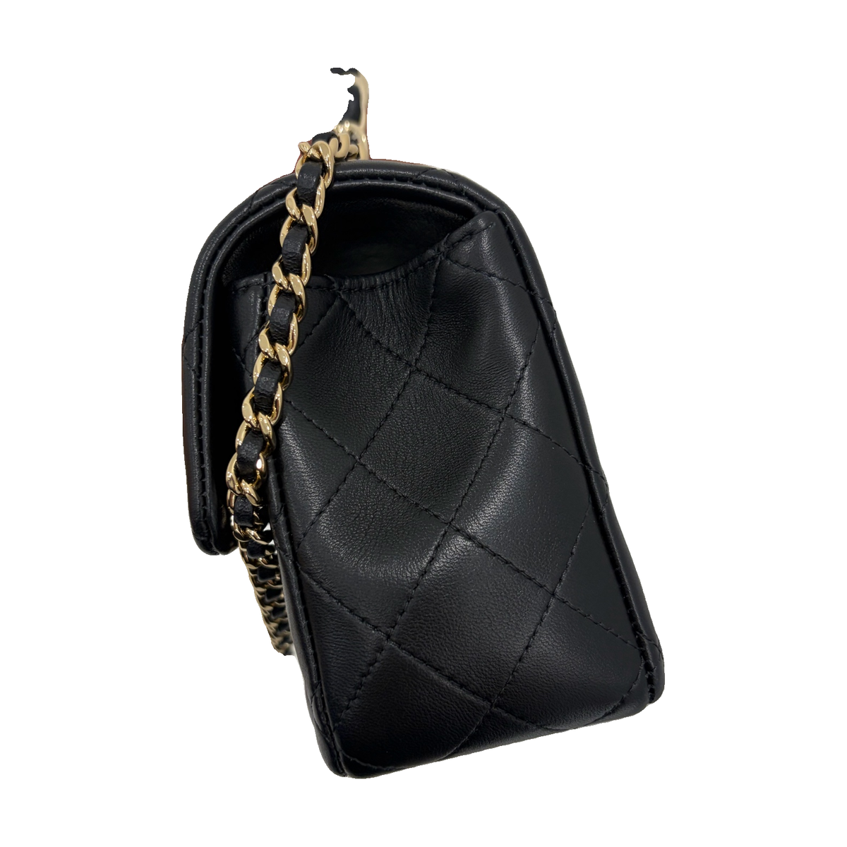 Chanel Classic Flap Bag with Top Handle