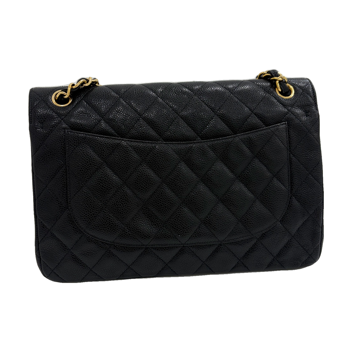 Chanel Jumbo Flap Bag, Black, Gold Hardware