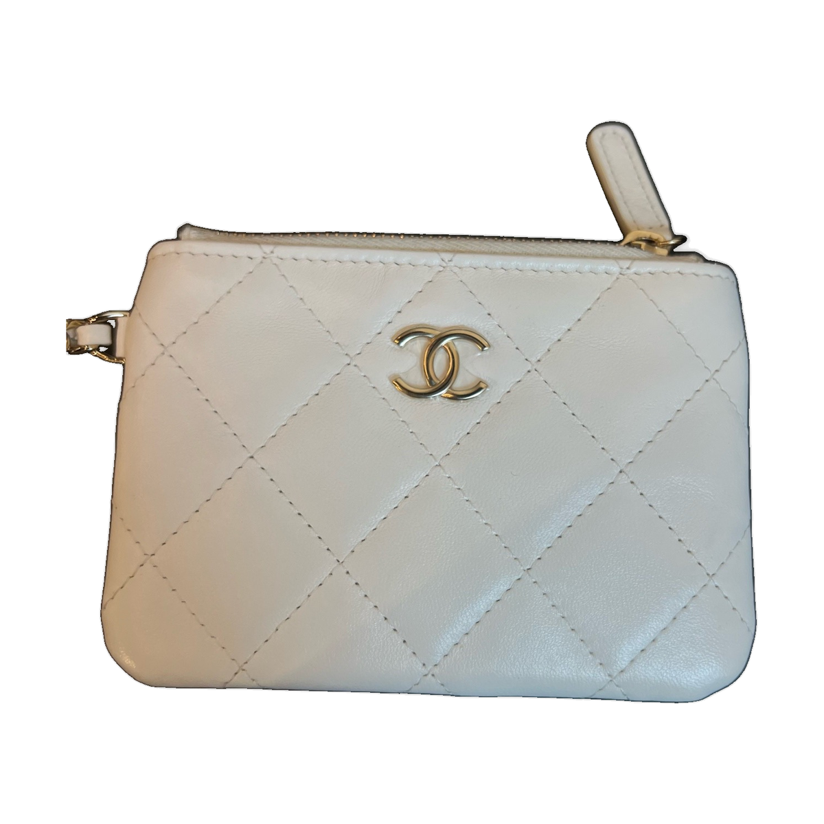 Chanel 25S Silver-Tone Handle Mesh Shoulder & Crossbody Bag