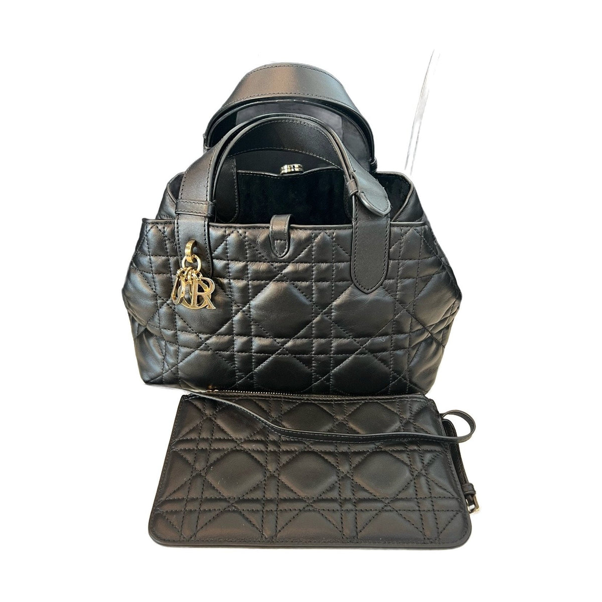 Dior Small Toujours Bag, Black, 2023