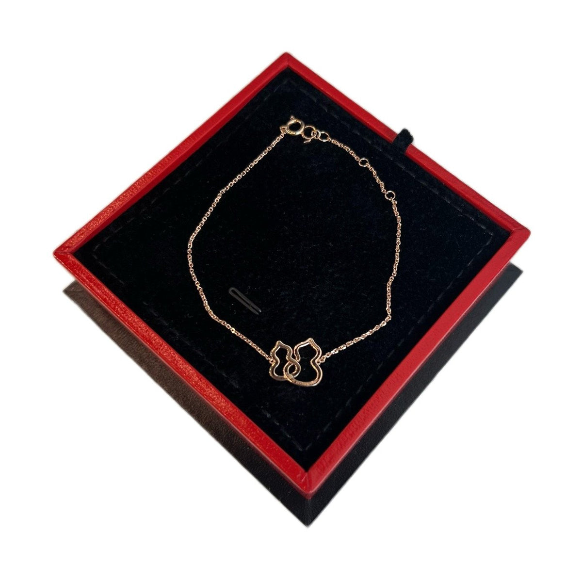 Qeelin Wulu Bracelet, 18K Gold with Diamonds, 1.577g, 2026