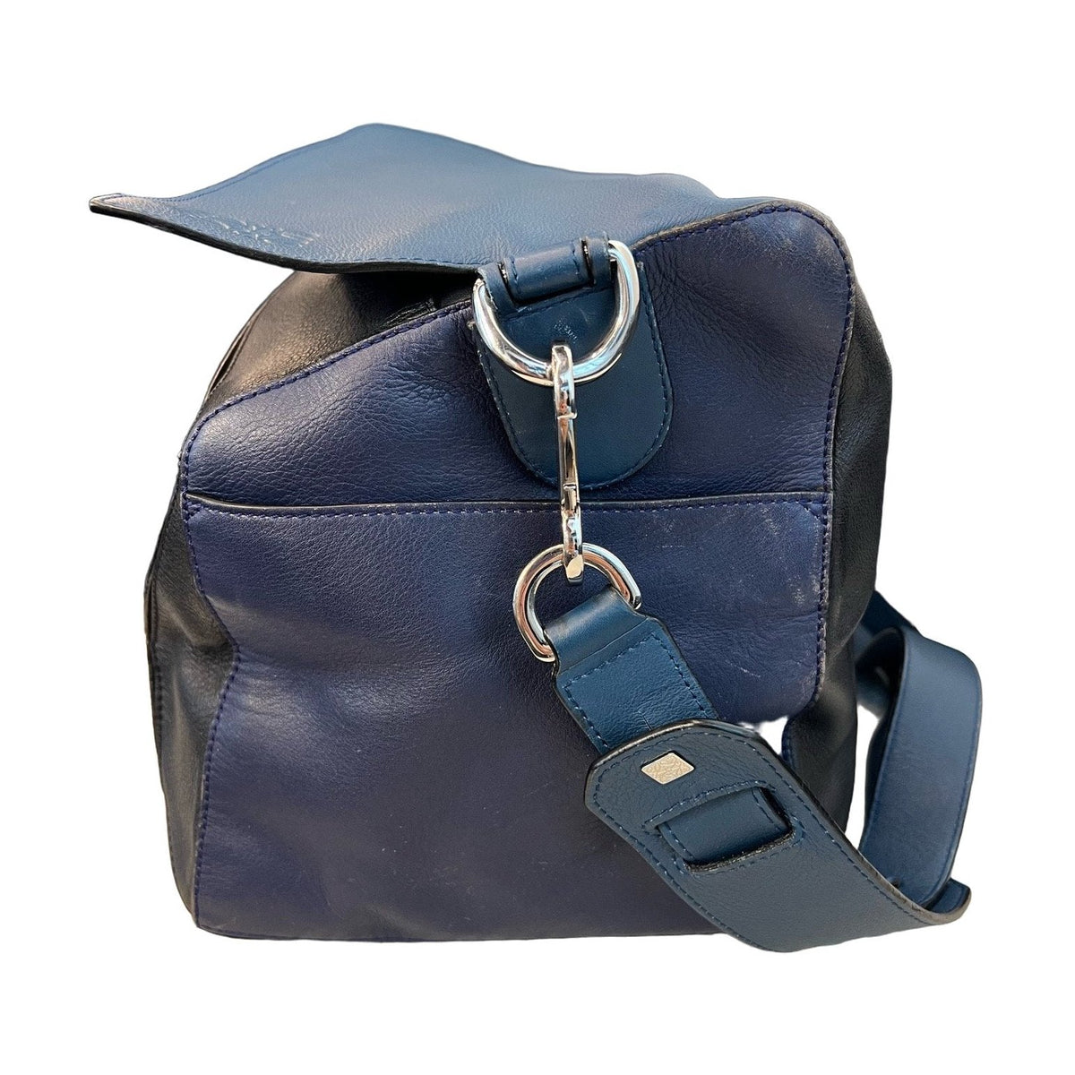 Loewe Puzzle Bag, Color Block, Base Length 36cm, 2019