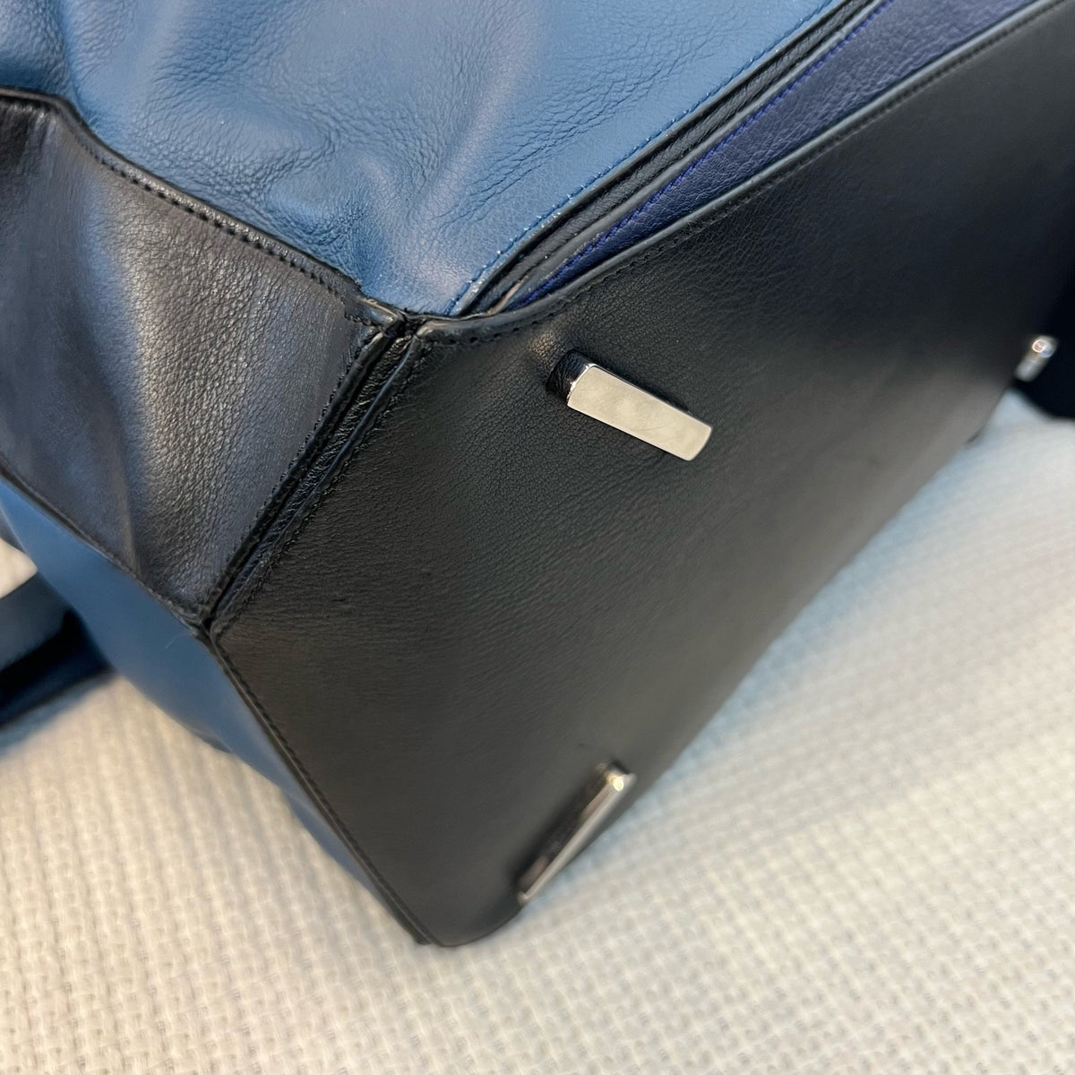 Loewe Puzzle Bag, Color Block, Base Length 36cm, 2019