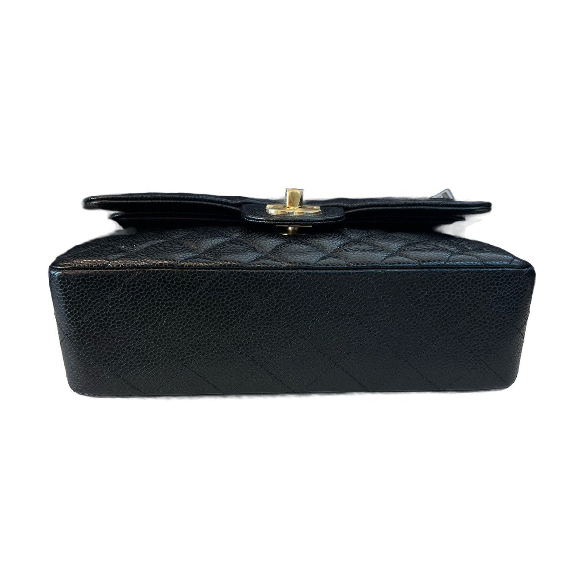 Chanel Black & Gold Small Classic Flap, Shoulder & Crossbody Bag, 2023