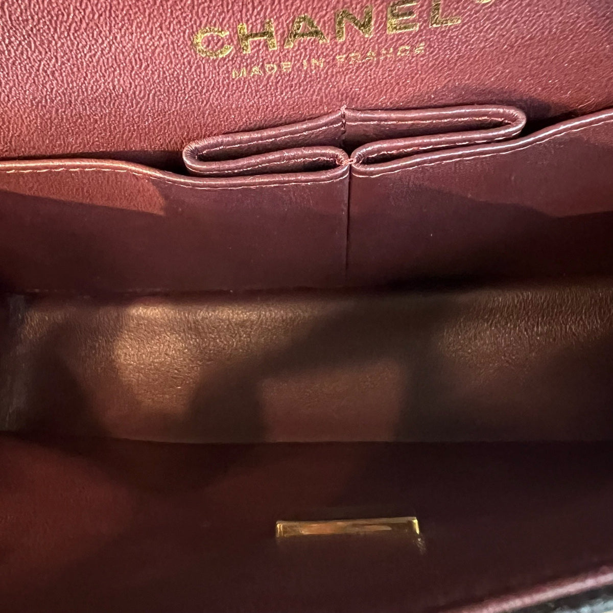 Chanel Black & Gold Small Classic Flap, Shoulder & Crossbody Bag, 2023