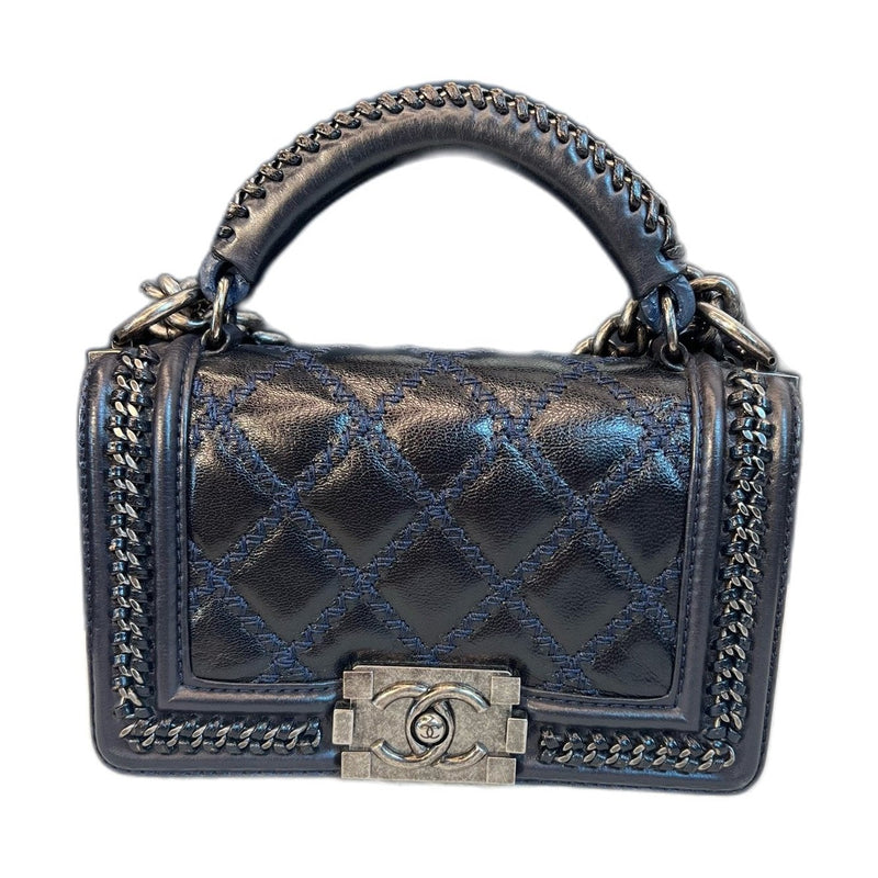 Chanel Small Boy With Top Handle