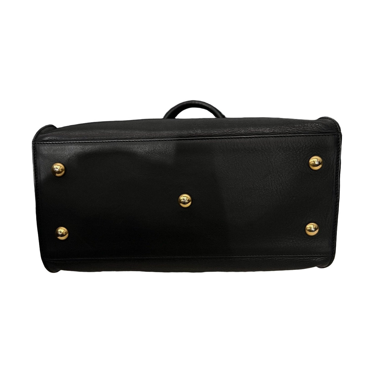 Saint Laurent Cabas, Black Calfskin, Gold Hardware, Shoulder, Crossbody & Handbag