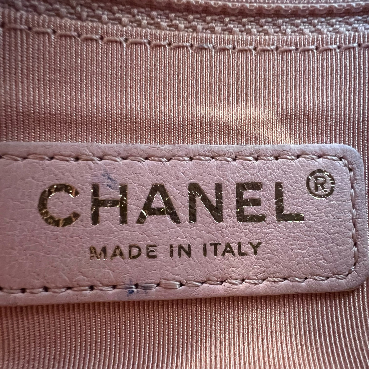 CHANEL Classic Flap CF Pearl Chain, Tweed Flap Crossbody Bag, Series 28