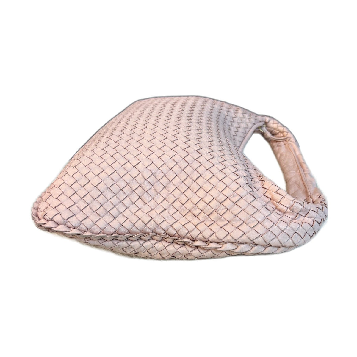 Bottega Veneta Intrecciato Andiamo Handbag, Pink
