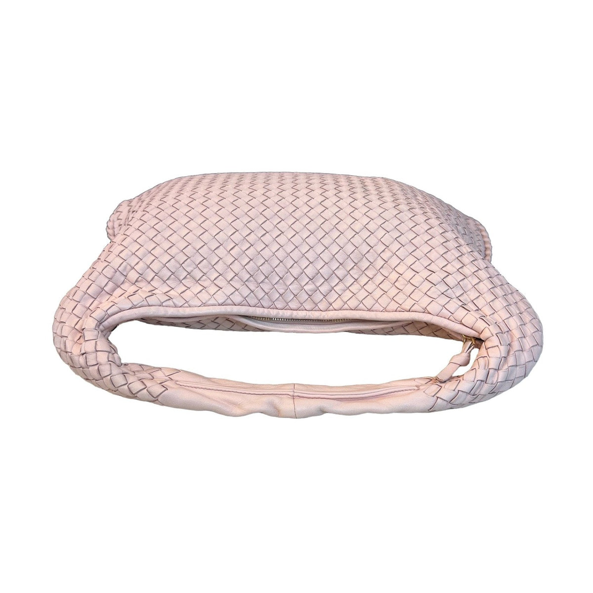 Bottega Veneta Intrecciato Andiamo Handbag, Pink