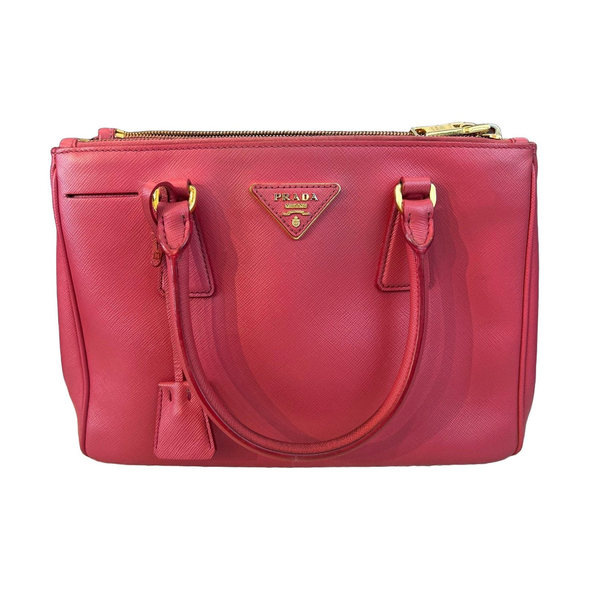 Prada Galleria Medium Bag, Pink Saffiano Leather