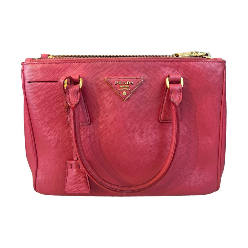 Prada Galleria Medium Bag, Pink Saffiano Leather