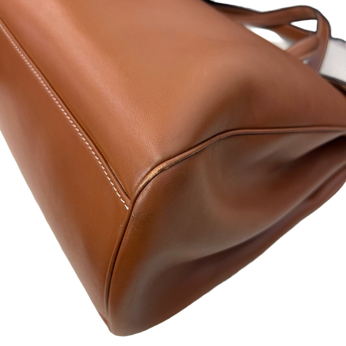 Celine Large Soft 16, Caramel Calfskin, Shoulder Bag, 2022