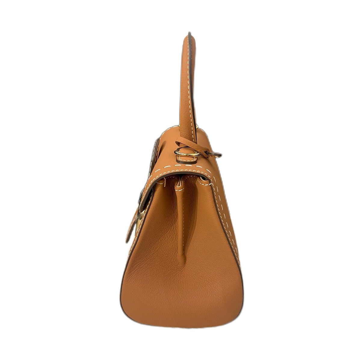 Delvaux Brillant Mini Handbag & Crossbody Bag, Caramel, Brand New Full Set, 2020