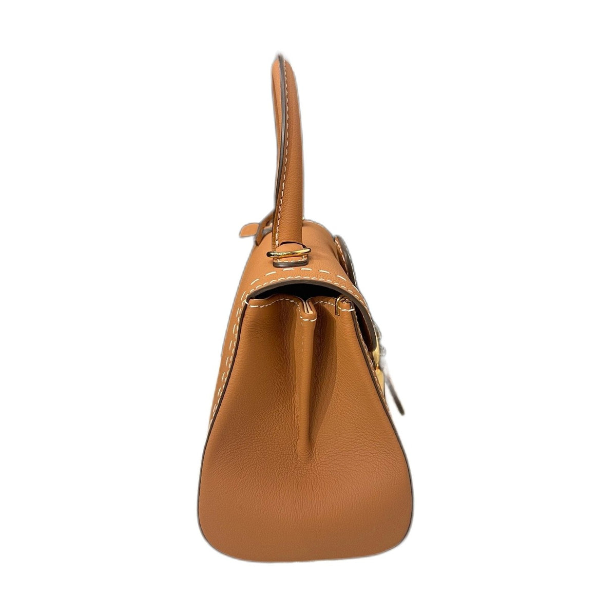 Delvaux Brillant Mini Handbag & Crossbody Bag, Caramel, Brand New Full Set, 2020