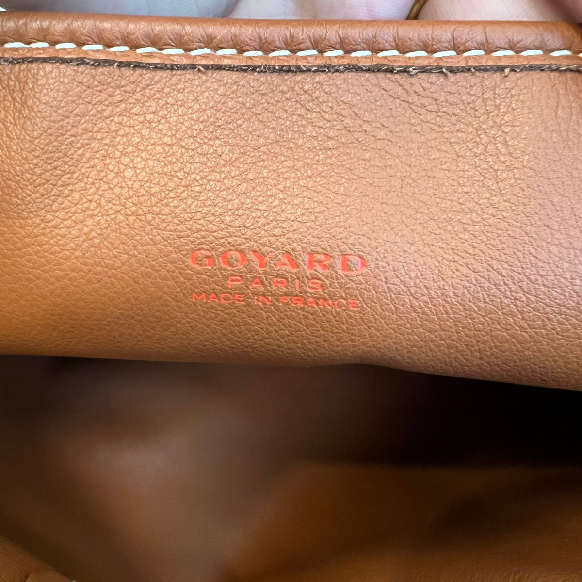 Goyard Anjou Mini Tote Bag, Brown Reversible, 2018