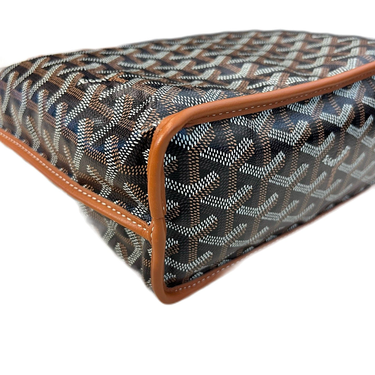 Goyard Anjou Mini Tote Bag, Brown Reversible, 2018