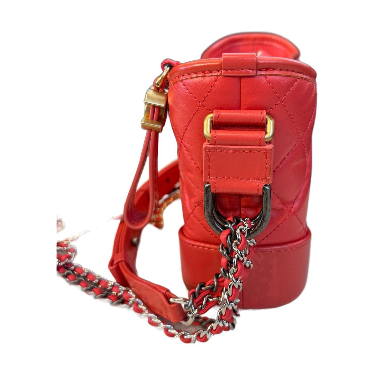 Chanel Coral Pink Small Gabrielle, Shoulder & Crossbody Bag, Series 26