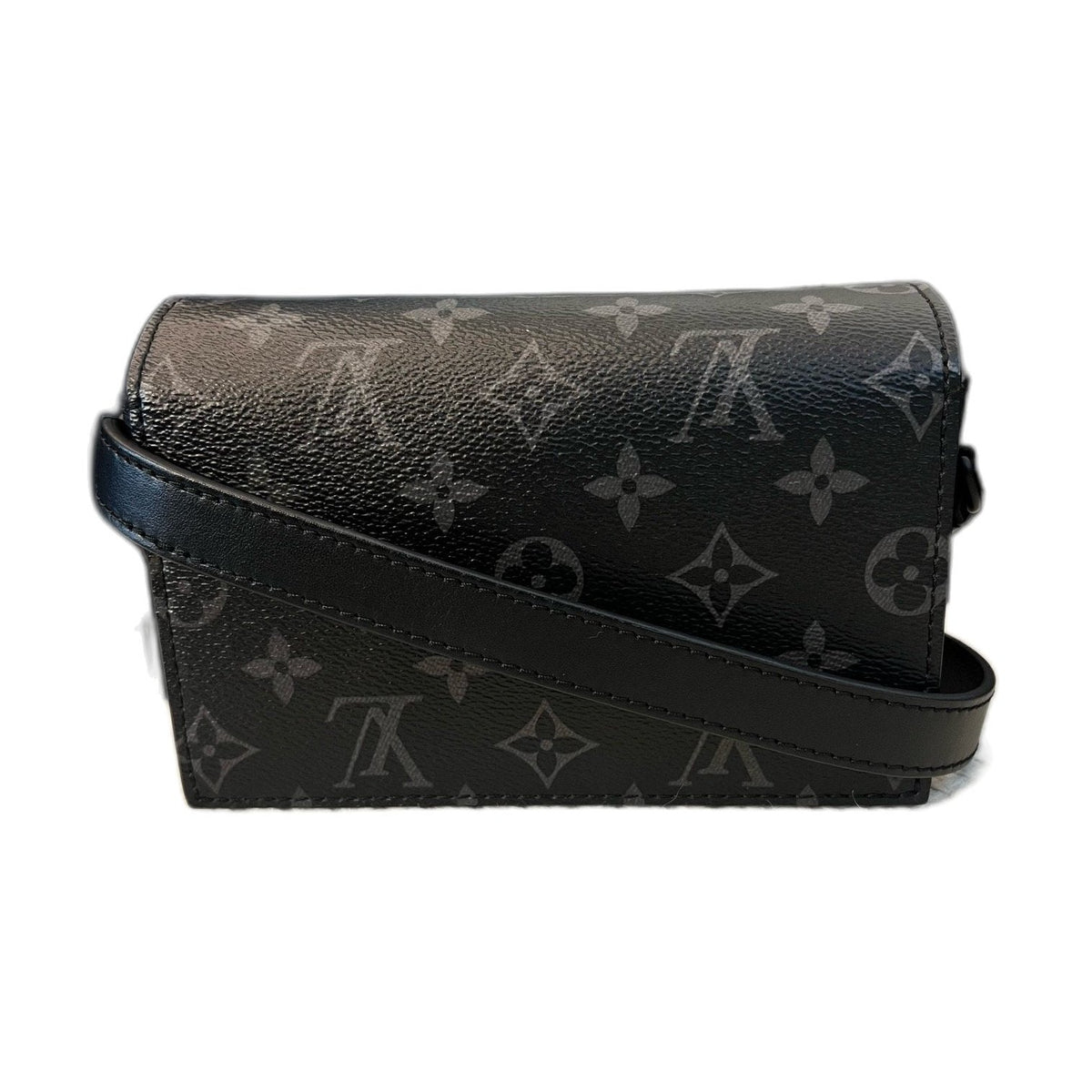 Louis Vuitton Black Phantom Lock Box Bag, Chip Version