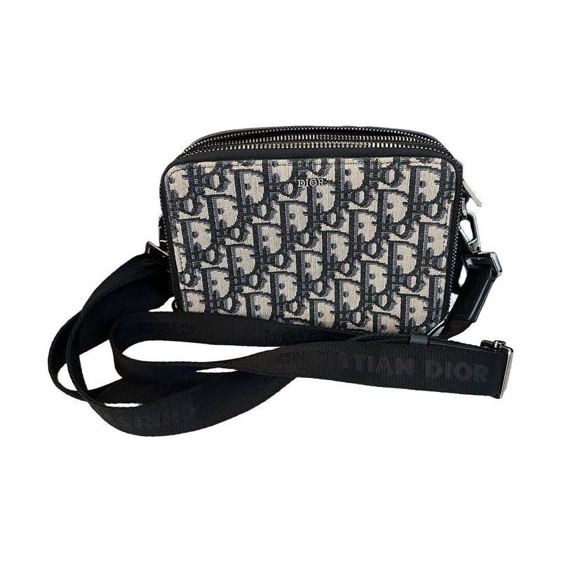Dior Oblique Canvas Crossbody Bag, 2020